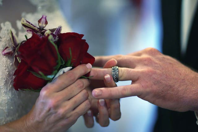 Half of divorcees say they had cold feet, a survey has found