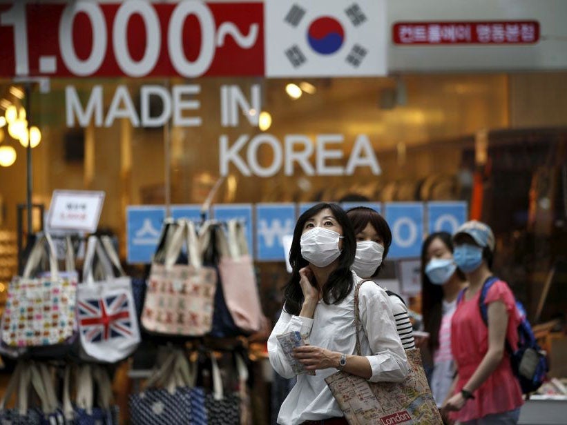 The outbreak has caused panic in South Korea, with thousands of schools being shut