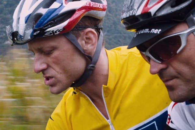Ben Foster plays Lance Armstrong in Stephen Frears' The Program