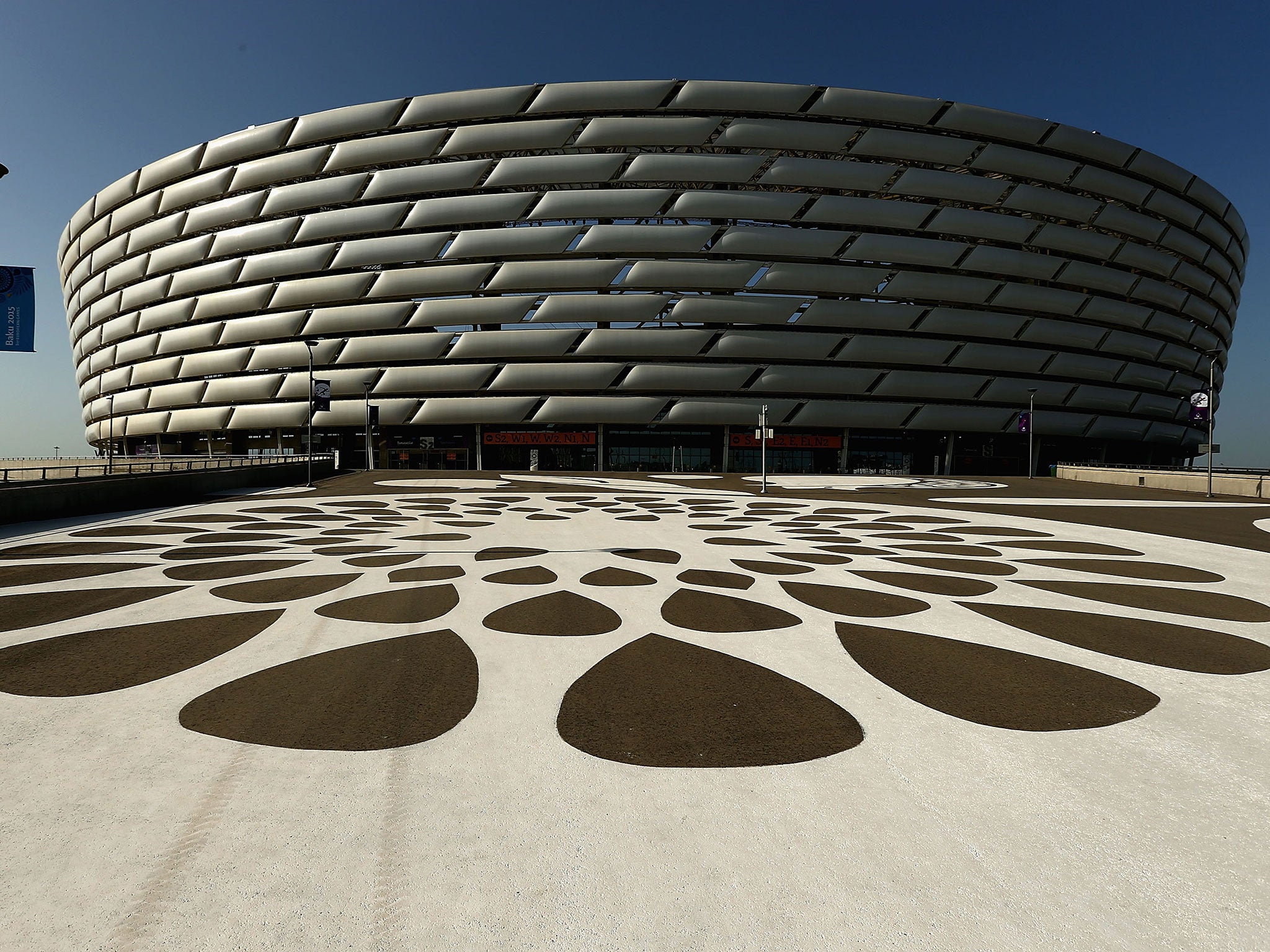 The Olympic Stadium in Baku