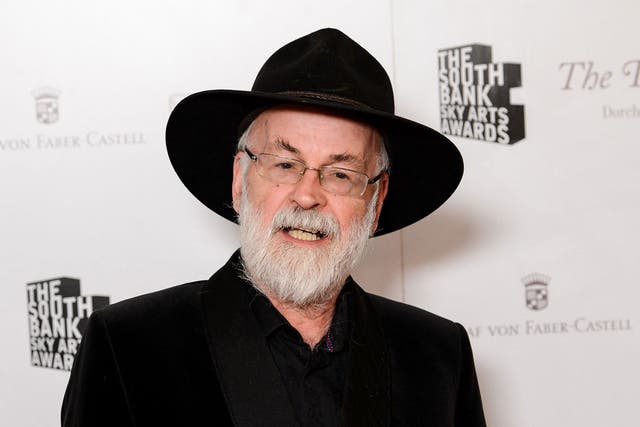 Comedy master: the late Terry Pratchett's humour is evident in this sci-fi collaboration