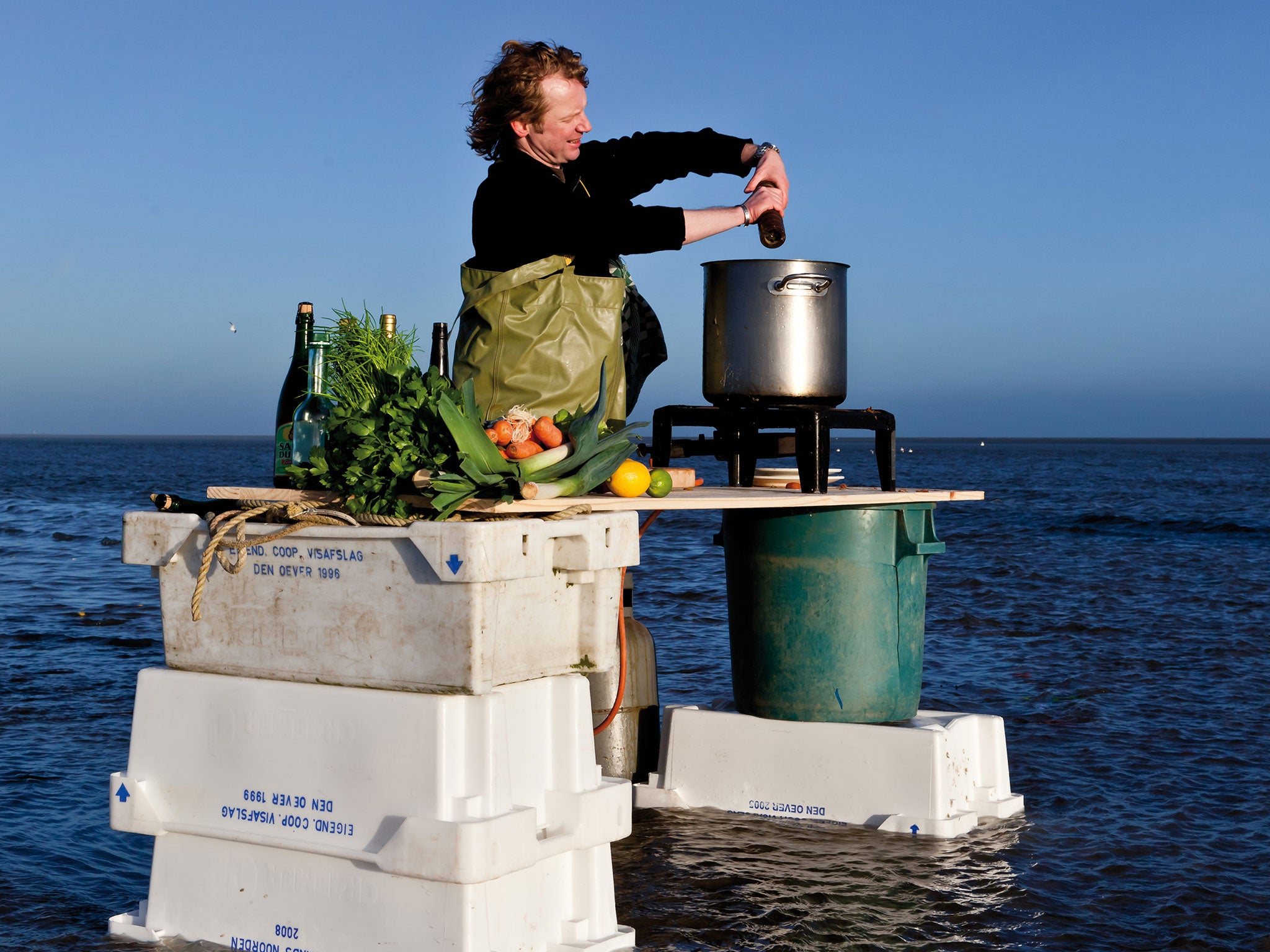 Bart van Olphen travels the world sourcing sustainable fish