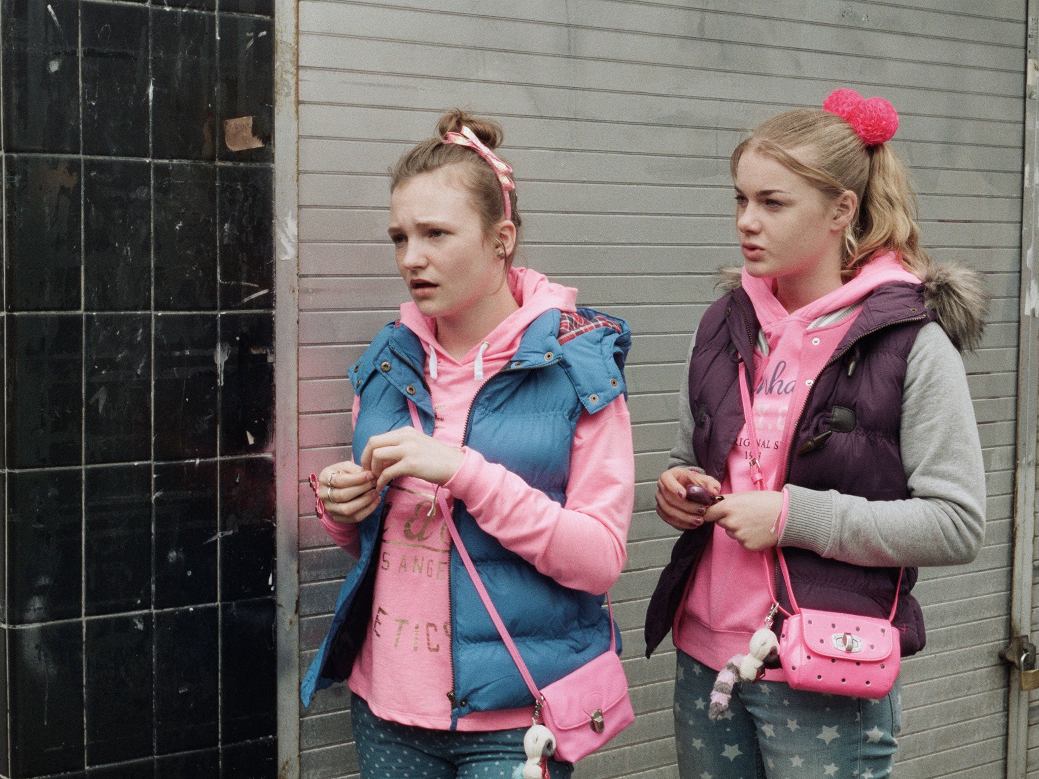 Eloise Laurence and Meg Suddaby in ‘London Road’