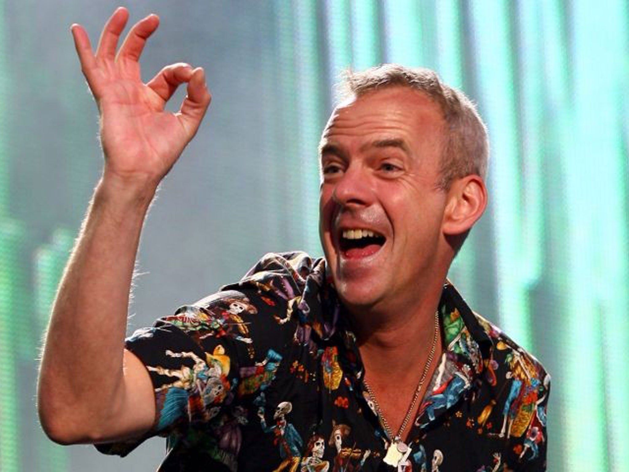 Star turn: DJ Fatboy Slim, aka Norman Cook, used to drop in and play at the magazine's London office