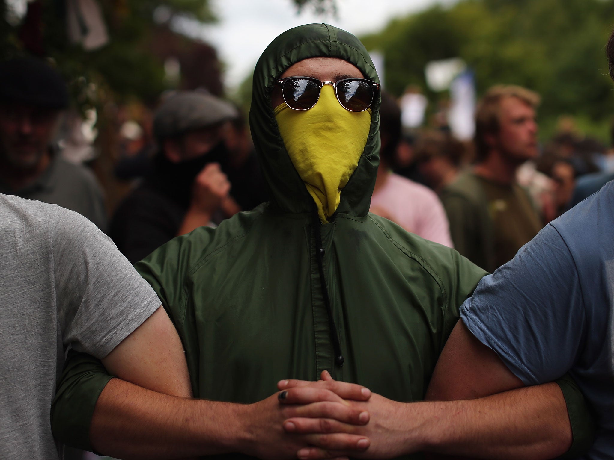 Protesters, like these in Balcombe in 2013, are critical of planned changes to fracking permits