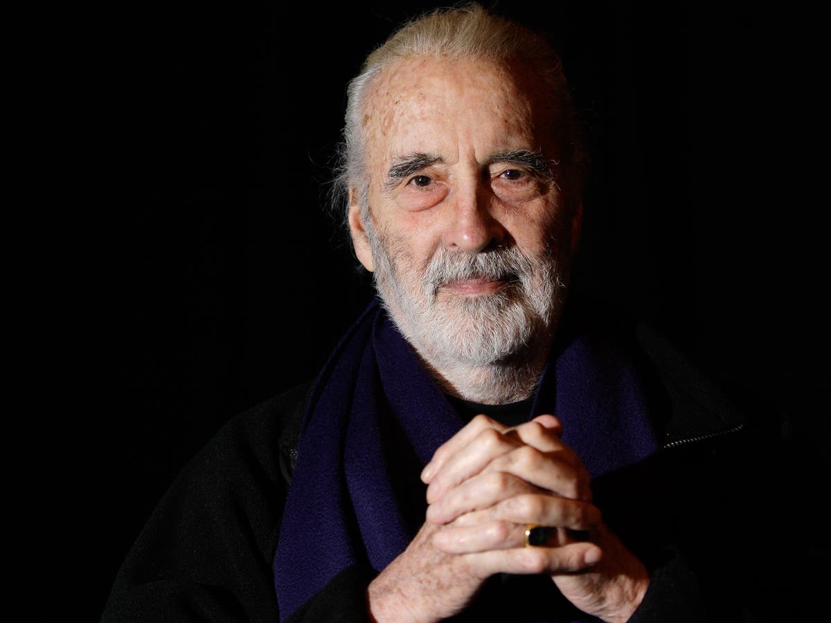 Sir Christopher Lee: 'Crown Prince of Terror' whose work with Hammer Horror  led the postwar revival of Gothic fantasy | The Independent | The  Independent