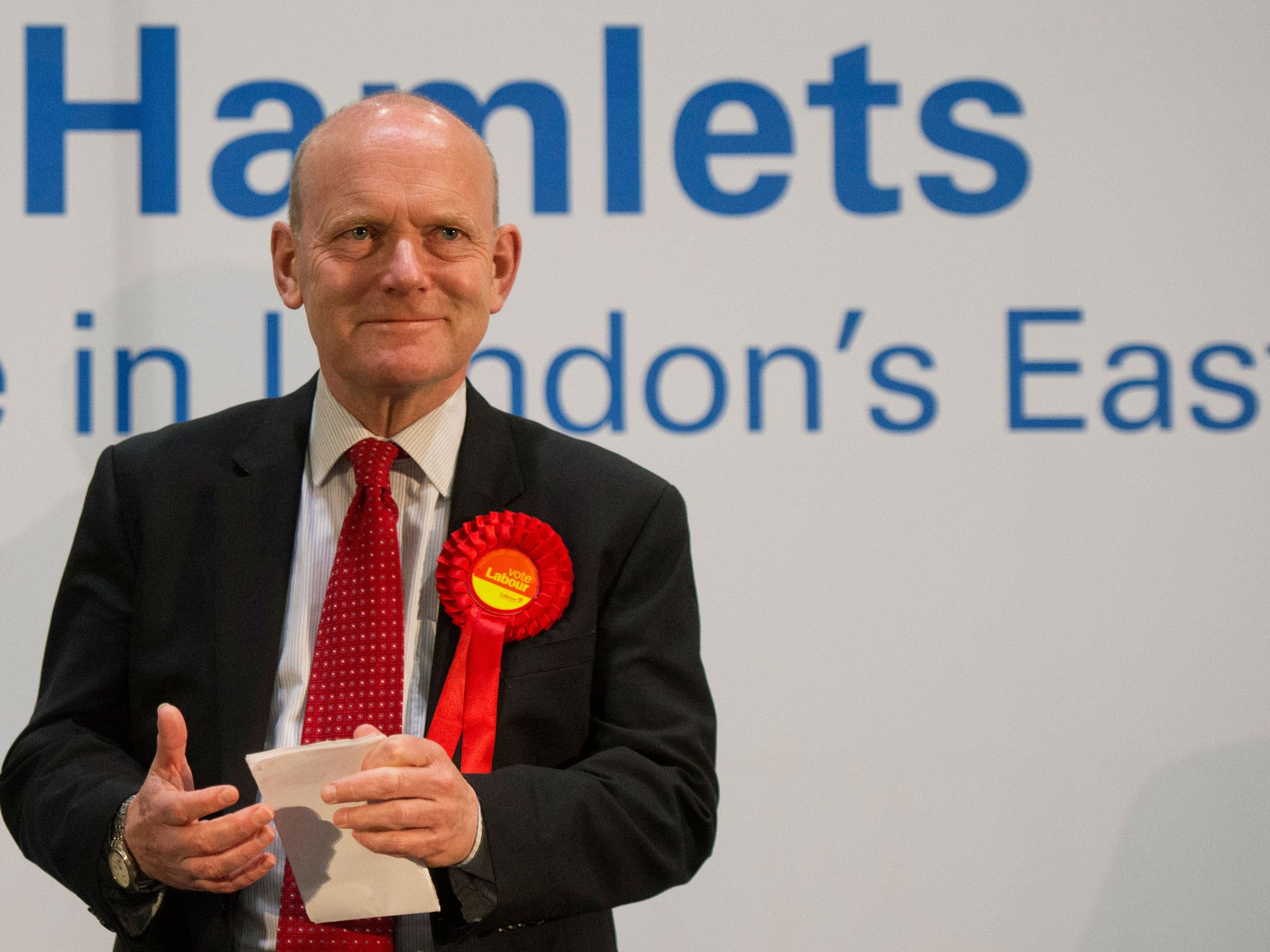 Labour's John Biggs has become the directly elected mayor of Tower Hamlets in a rerun election