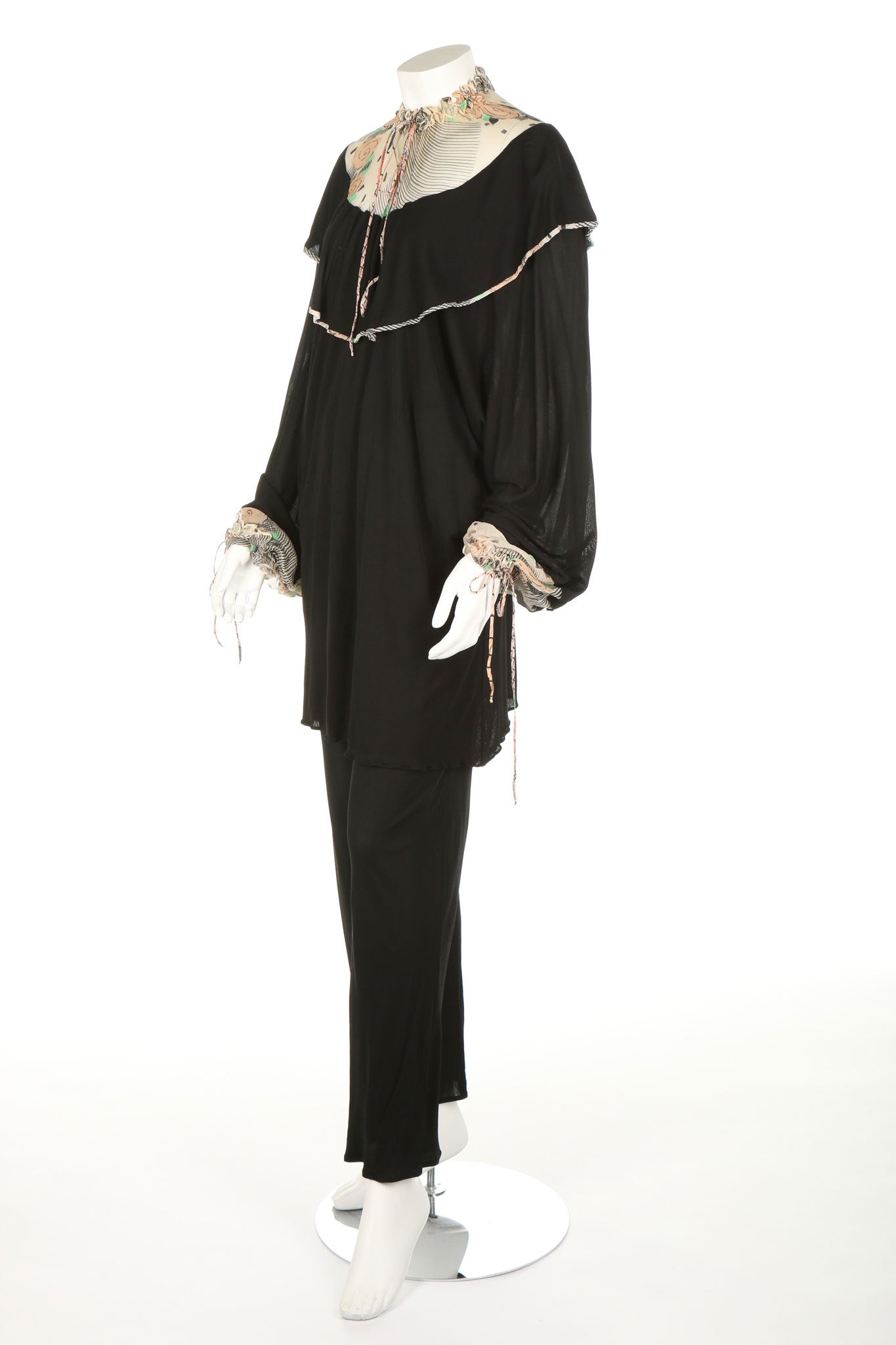 A jumpsuit from the Celia Birtwell Collection that is about to be auctioned