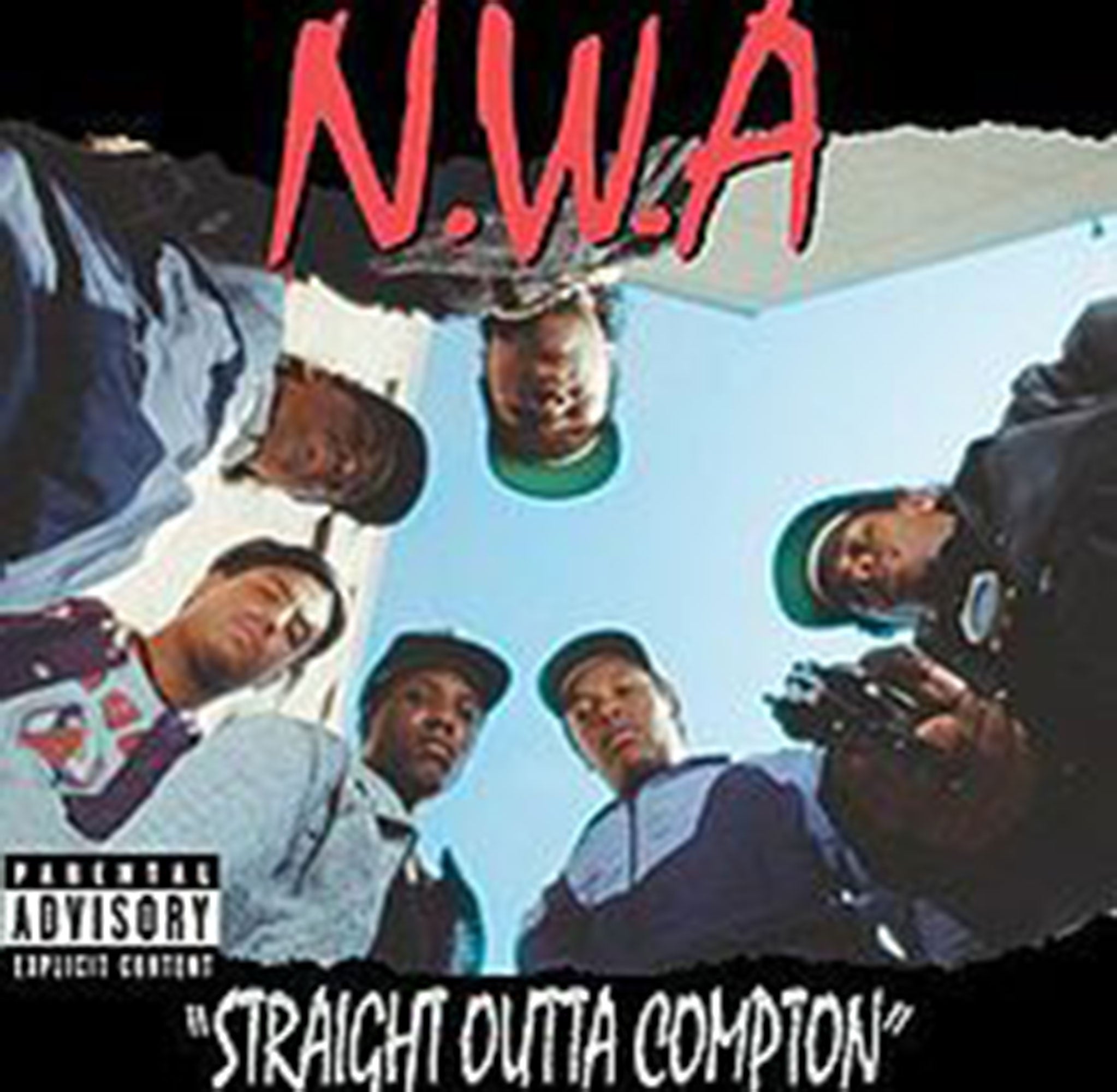 'Straight Outta Compton' album cover