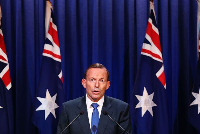 Tony Abbott said he was prepared to do ‘whatever was necessary’ to prevent asylum-seekers from reaching Australia
