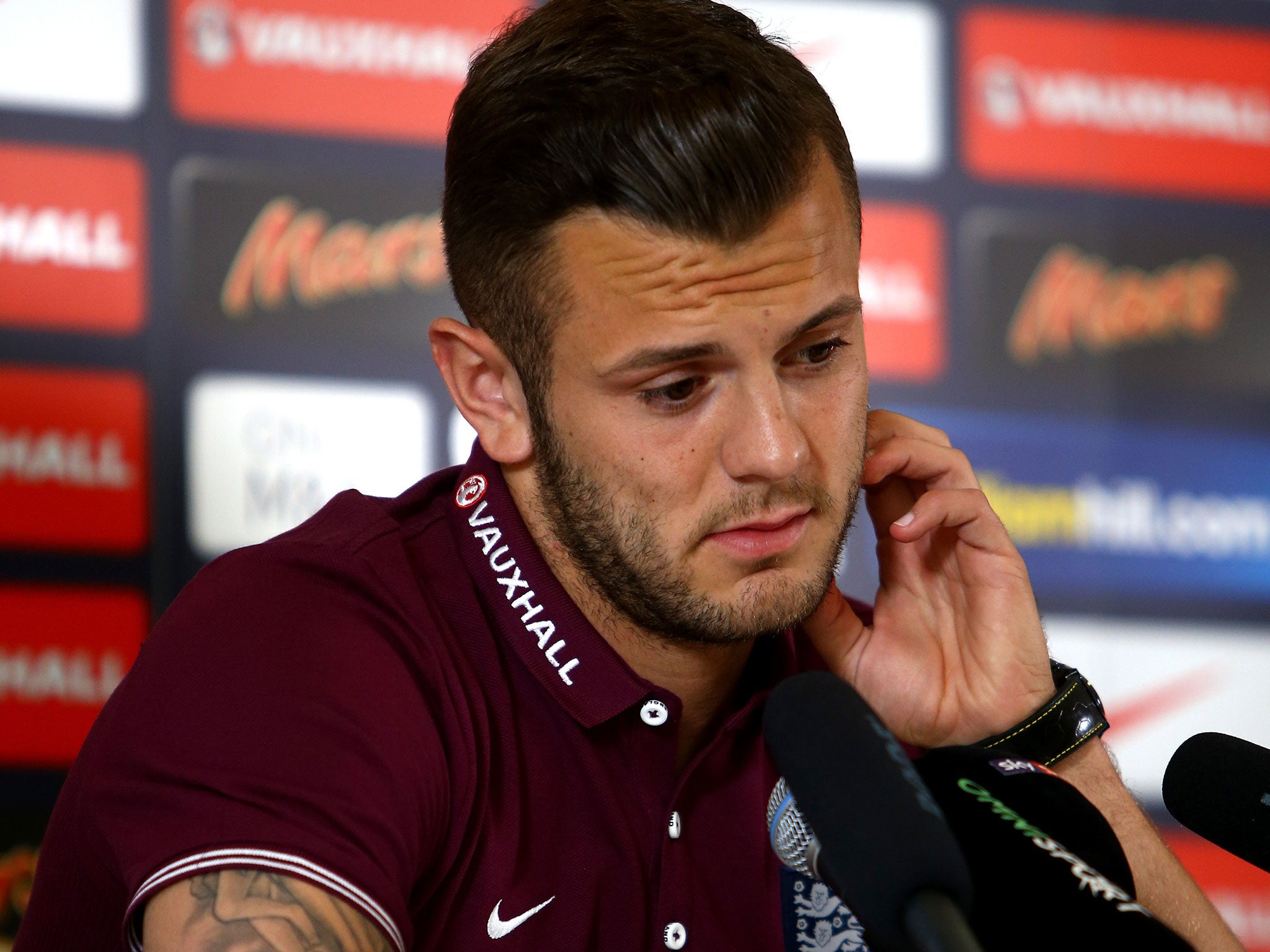 At 23, Jack Wilshere is central to Roy Hodgson's plans for England’s midfield