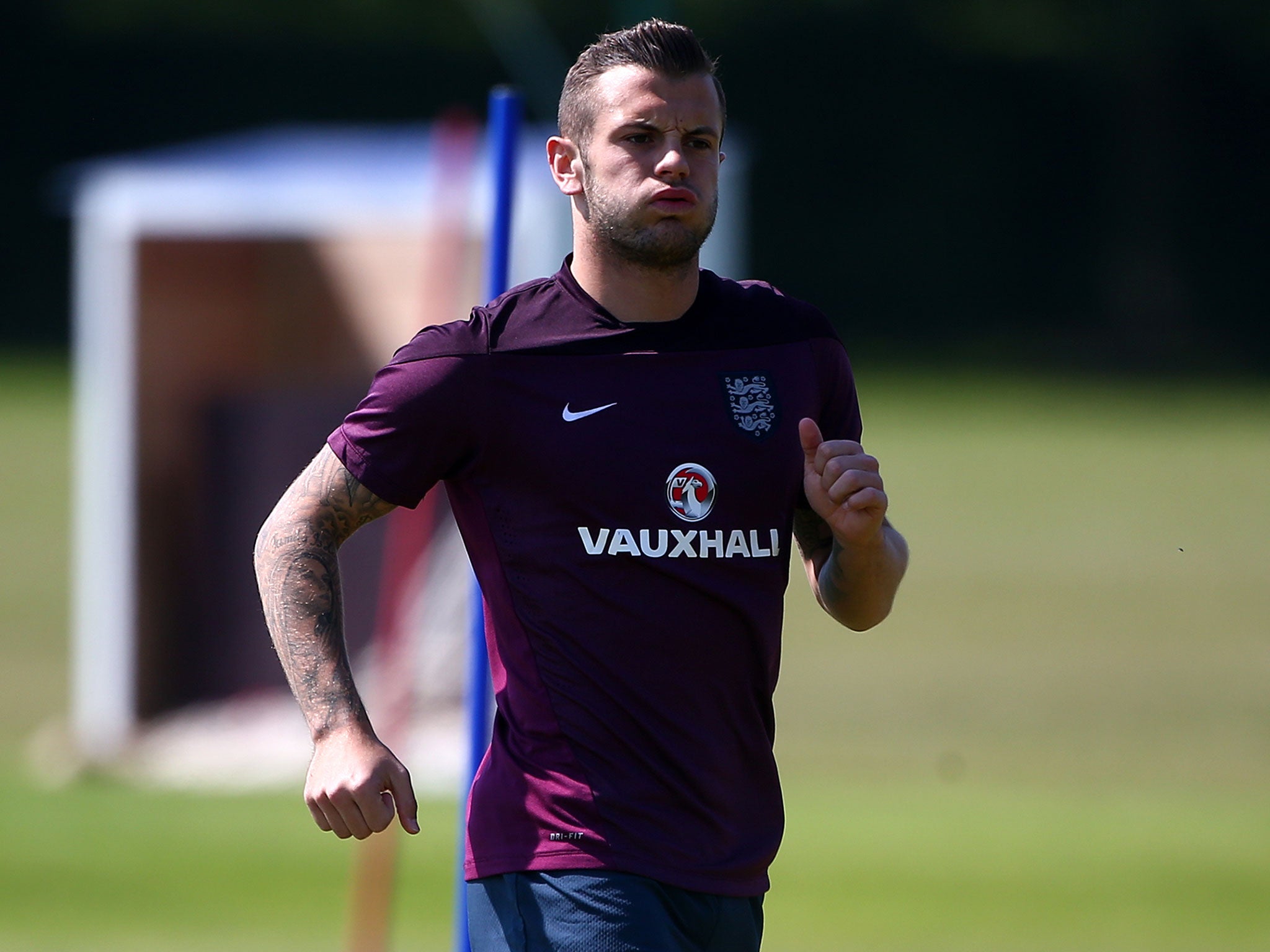 England midfielder Jack Wilshere