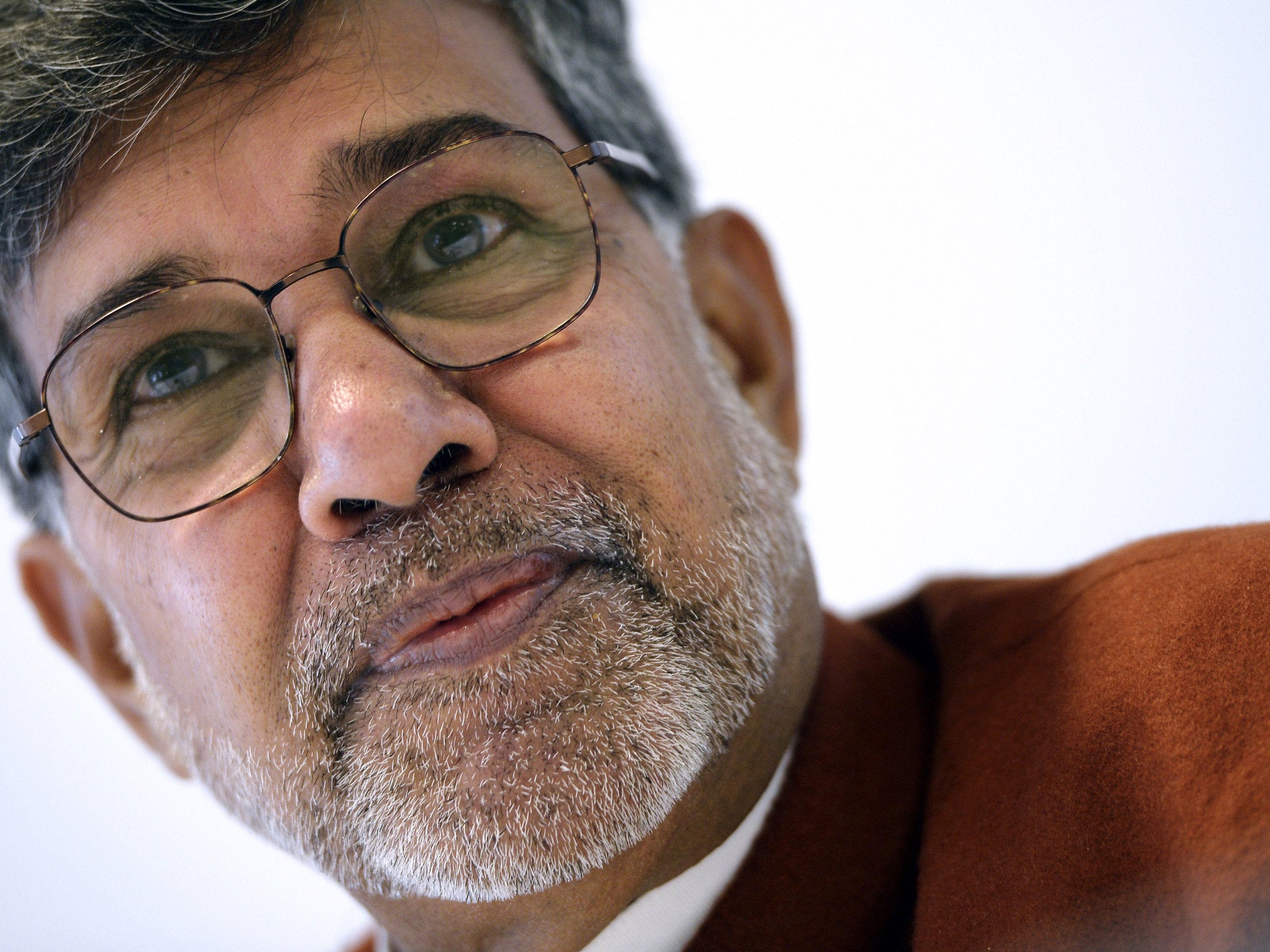 Nobel Peace Prize winner Kailash Satyarthi warned that there could be 500,000 child soldiers in the world