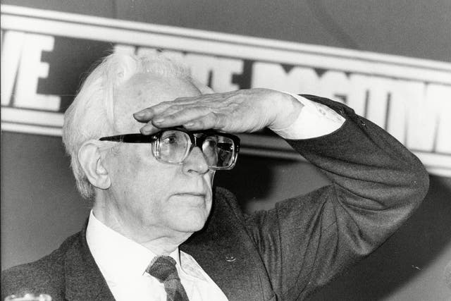 Michael Foot was slaughtered at the general election of 1983