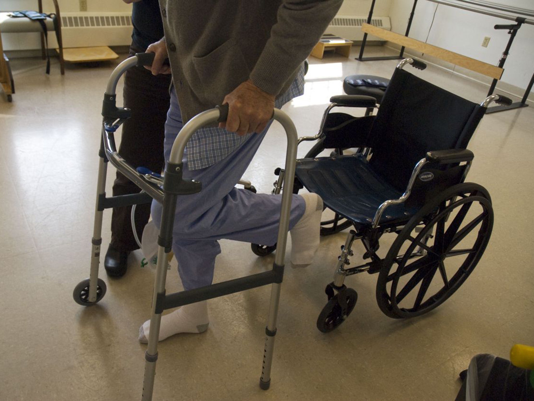 Many wheelchair users are among those who will be affected by the WRAG cuts