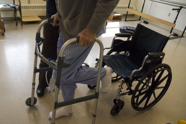 Many wheelchair users are among those who will be affected by the WRAG cuts