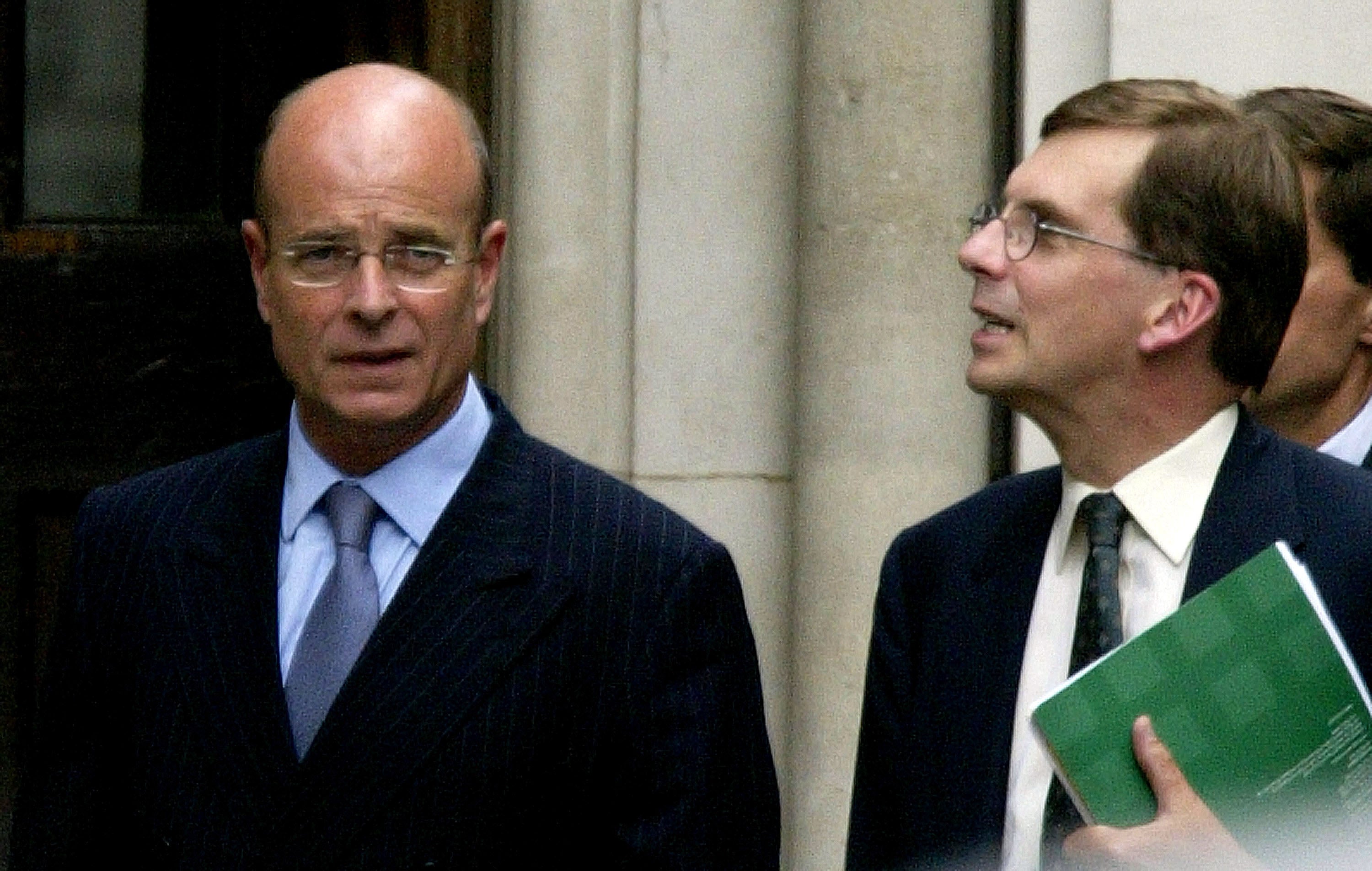 Sir David Omand, right, called the development a "huge strategic setback" for the west - although Downing Street confirmed that there was no evidence of anyone being harmed as a result of Snowden's leaks.