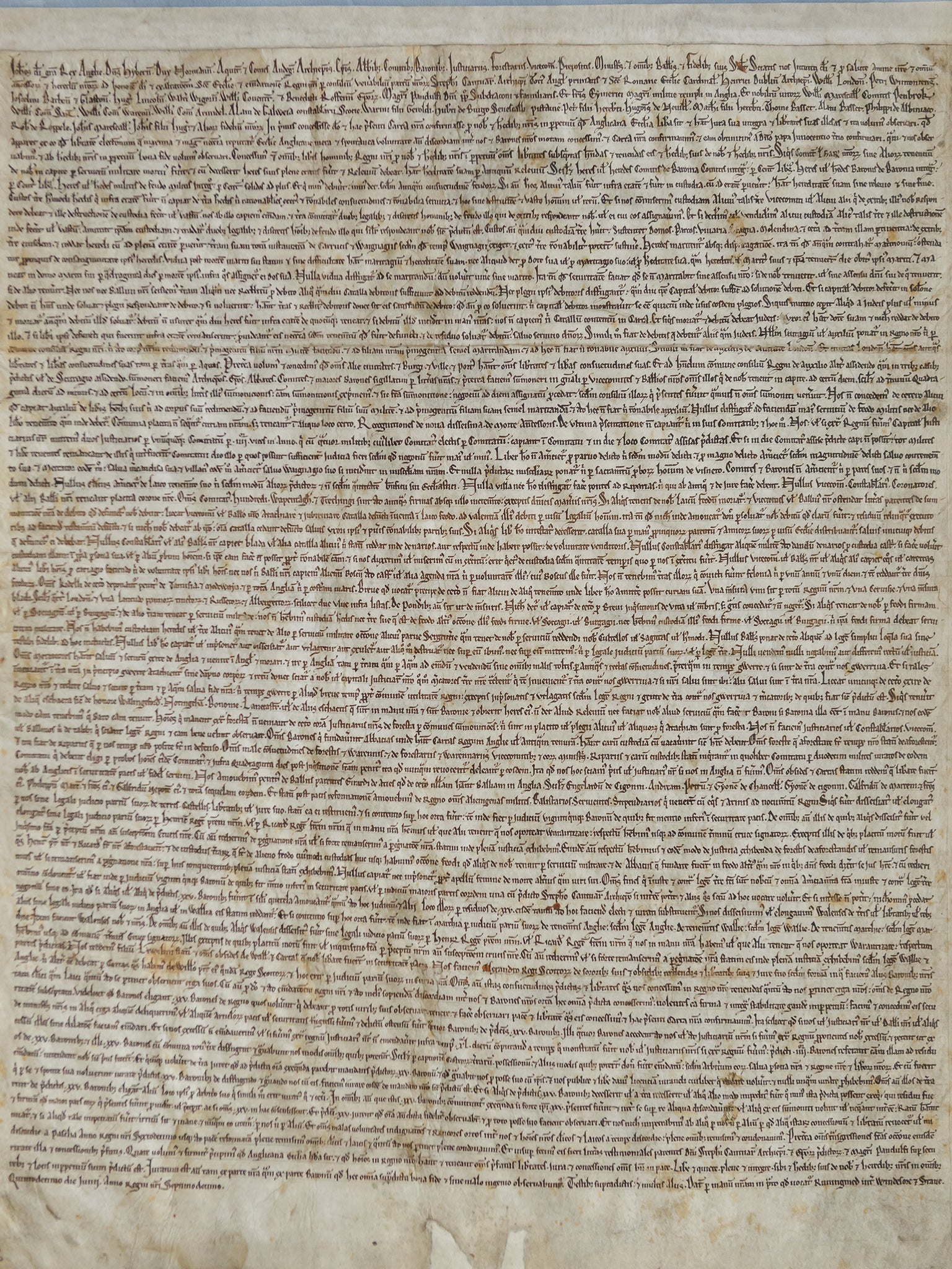 Salisbury Cathedral's Magna Carta (Dean and chapter of Salisbury Cathedral)