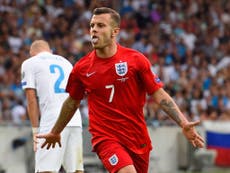 How the internet reacted to Wilshere's stunning double