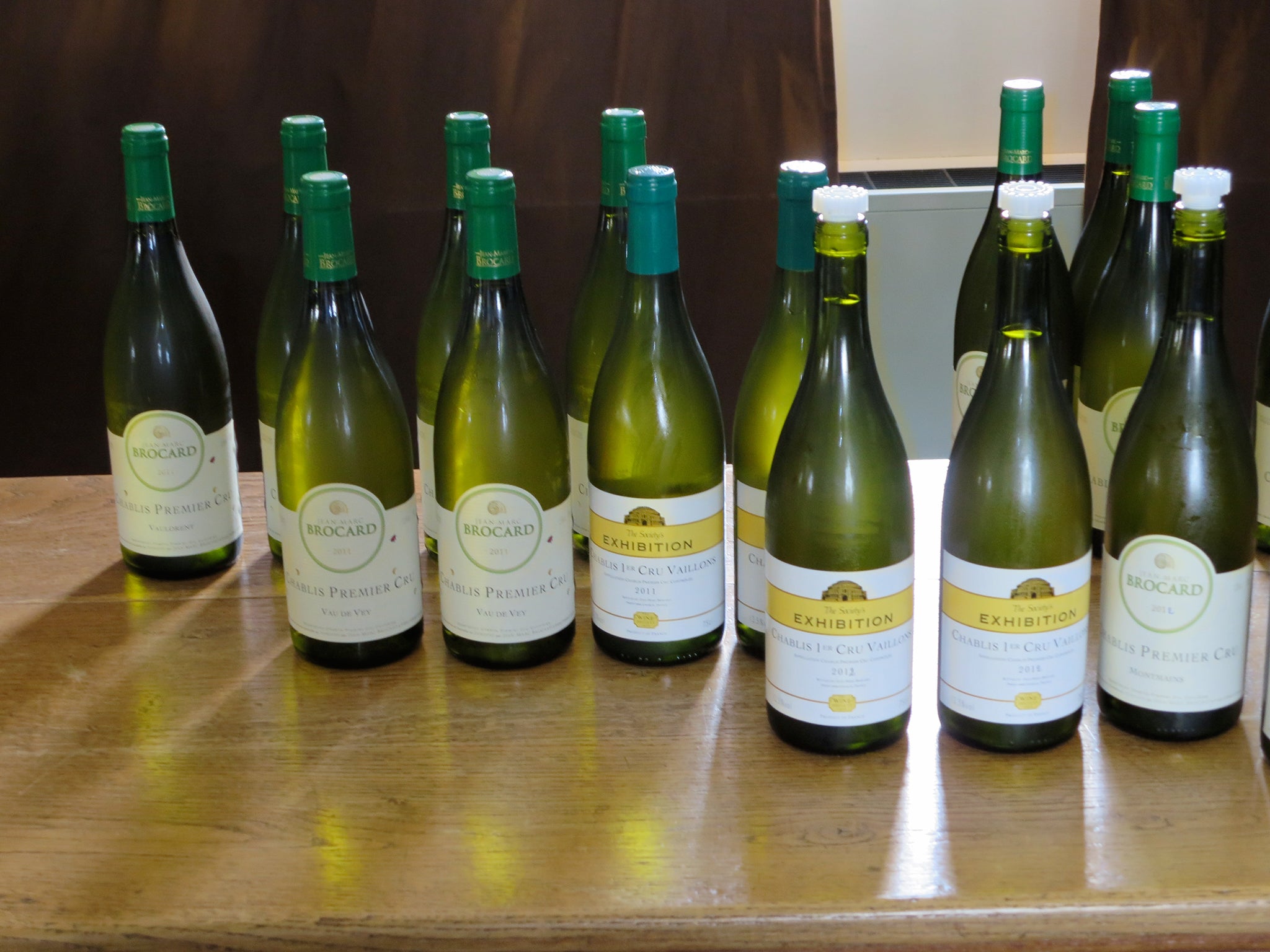 Chablis from the Brocard vineyard has been raided four times in 2015