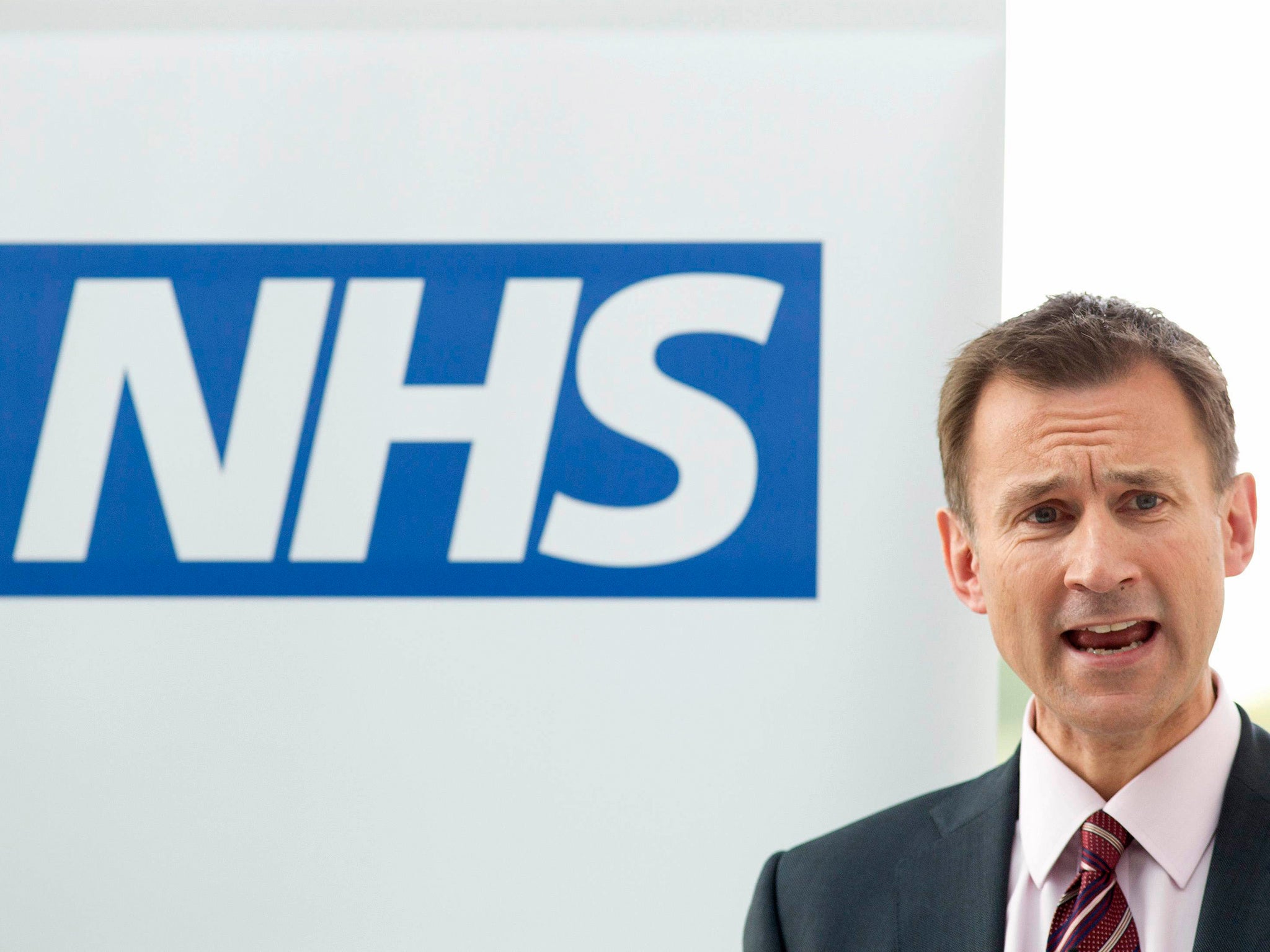 Jeremy Hunt, the Health Secretary, has been criticised by doctors