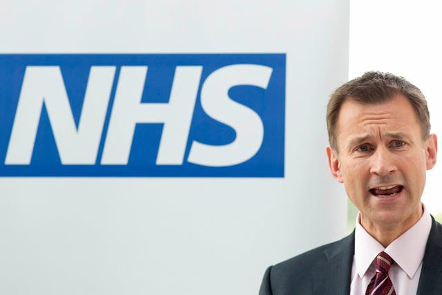 Jeremy Hunt, the Health Secretary, has been criticised by doctors 