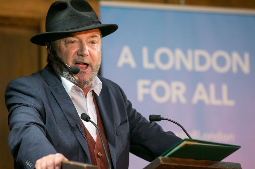George Galloway launches his campaign