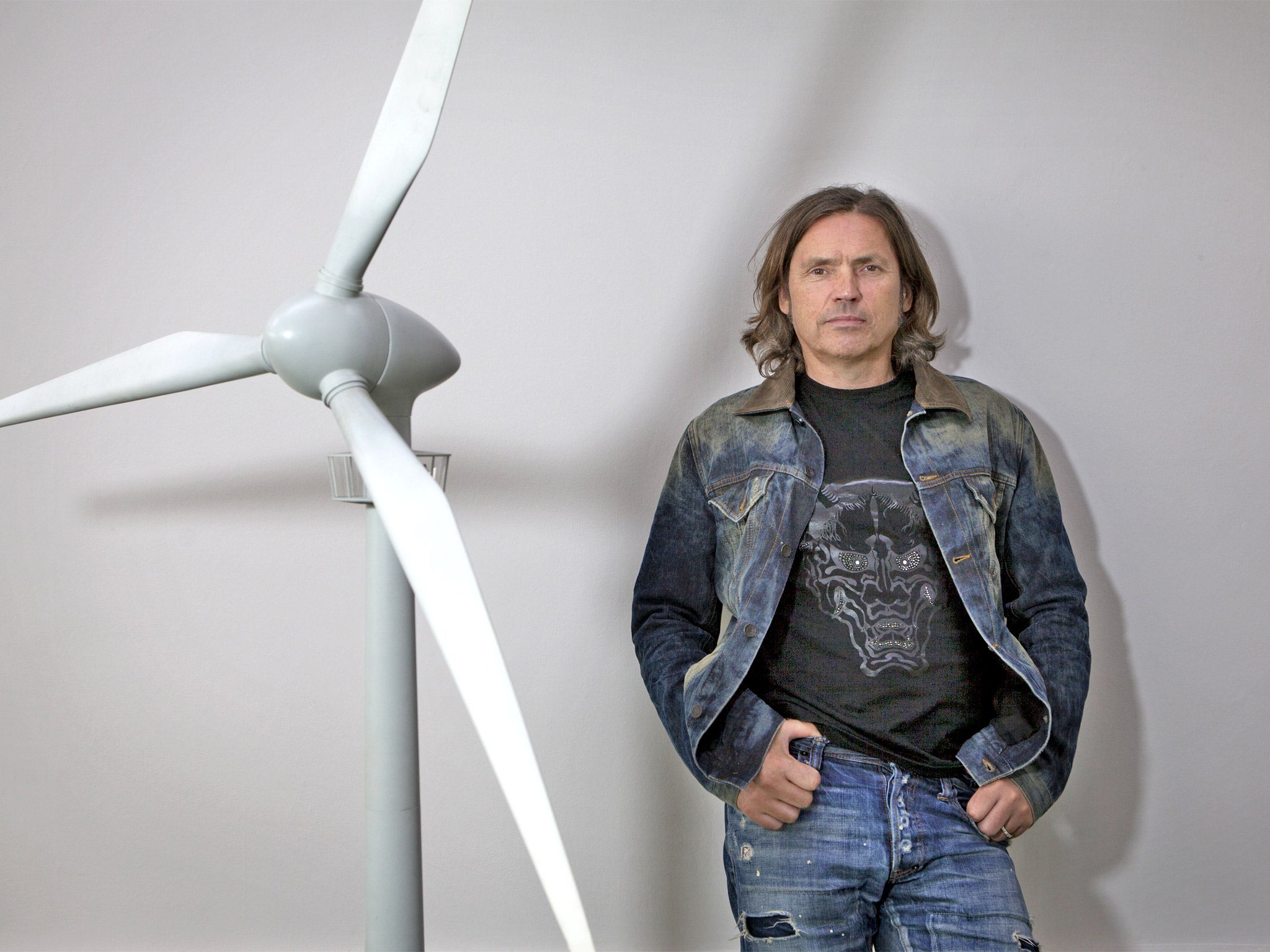 Ecotricity boss Dale Vince built the UK’s first solar-powered park