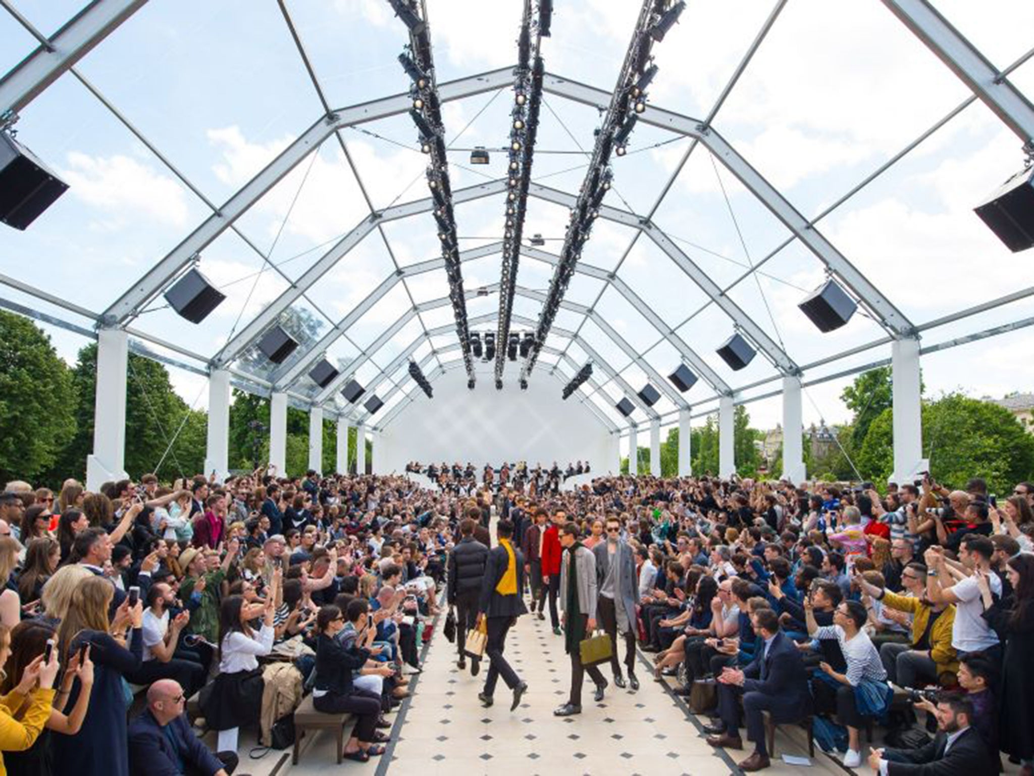 Burberry Prorsum men’s show in London brought Christopher Bailey’s vision to life
