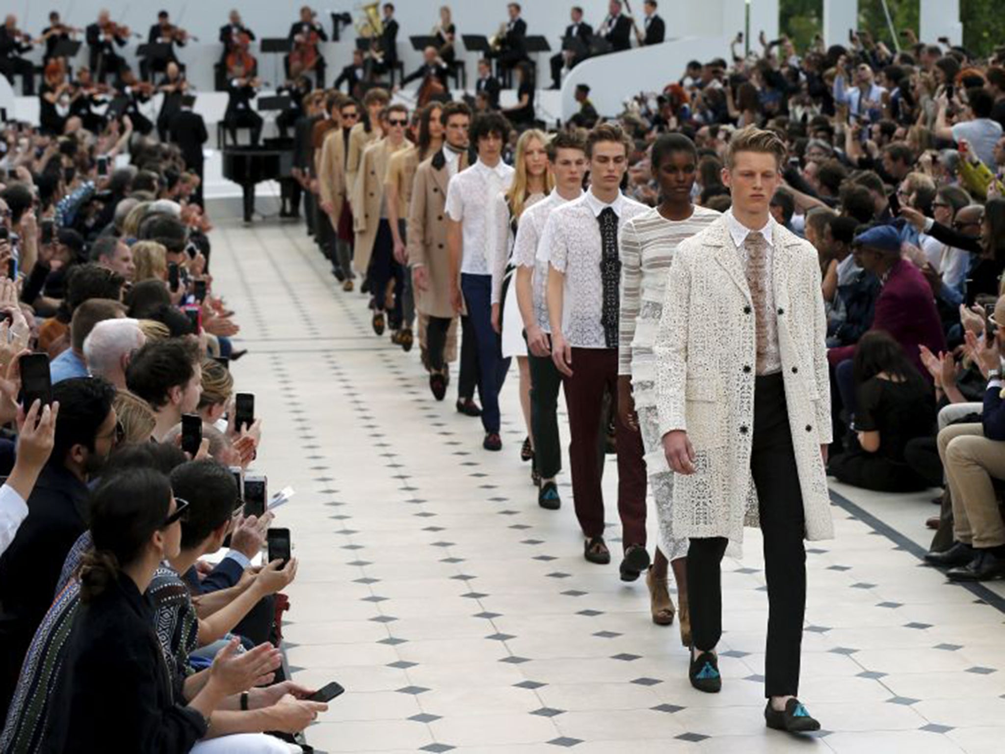 Burberry at London Collections Men review: Christopher Bailey's label knows  what sells | The Independent | The Independent