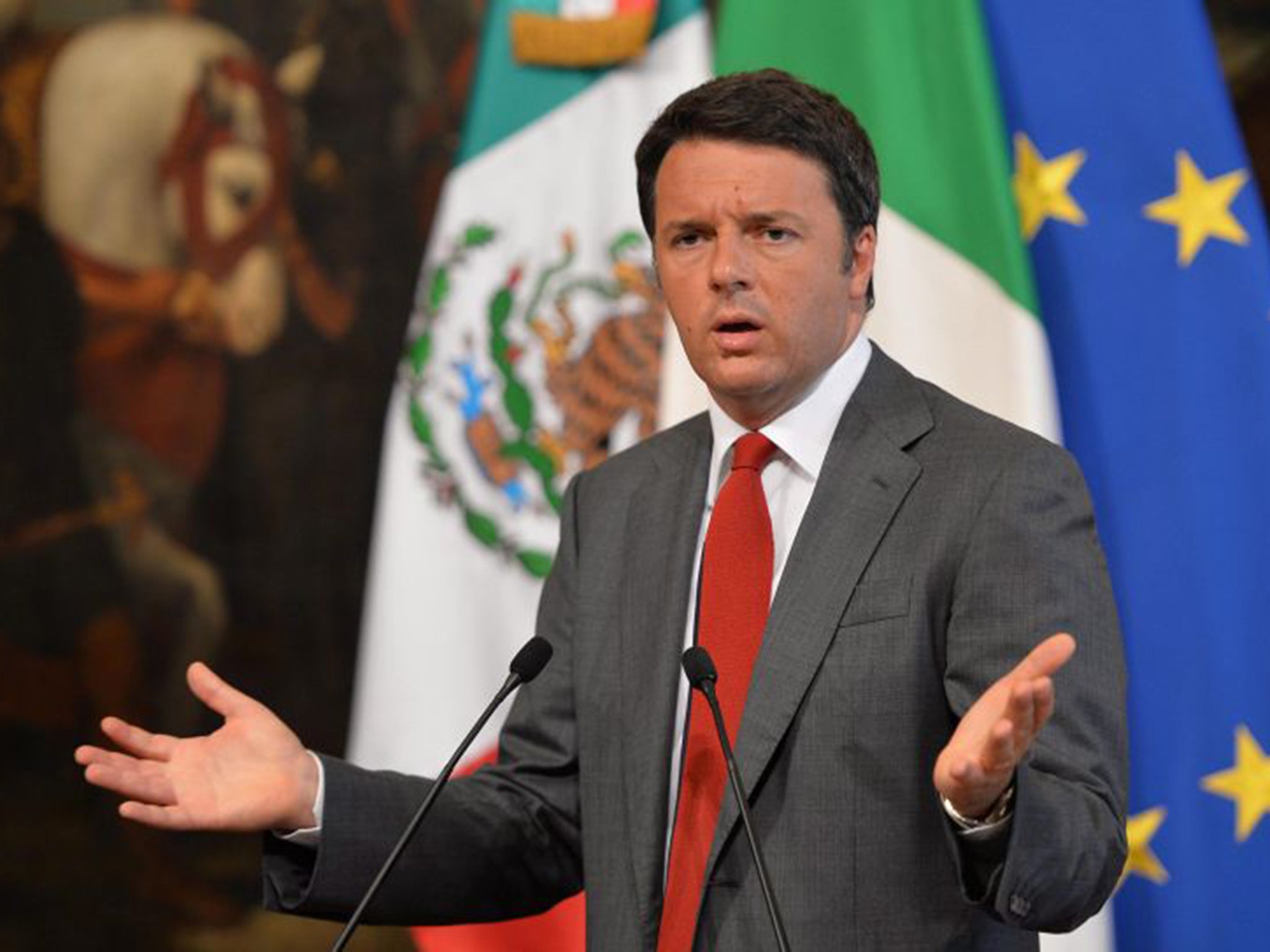 Italian Prime Minister Matteo Renzi wants EU states to share the burden of migrant influx