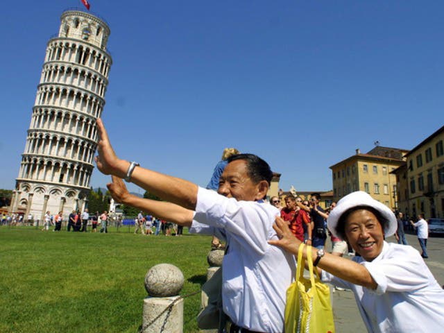 The Chinese will spend £404bn on trips, including to Italy, by 2020