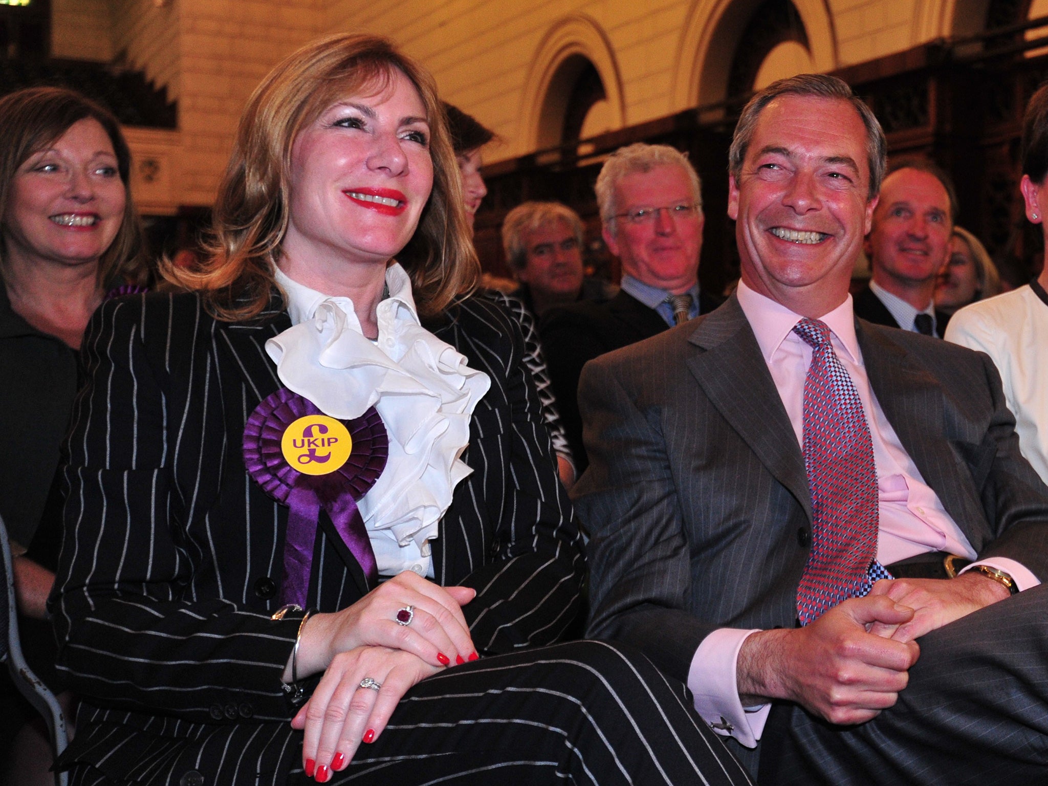 Atkinson was thrown out of Ukip in March (Getty)