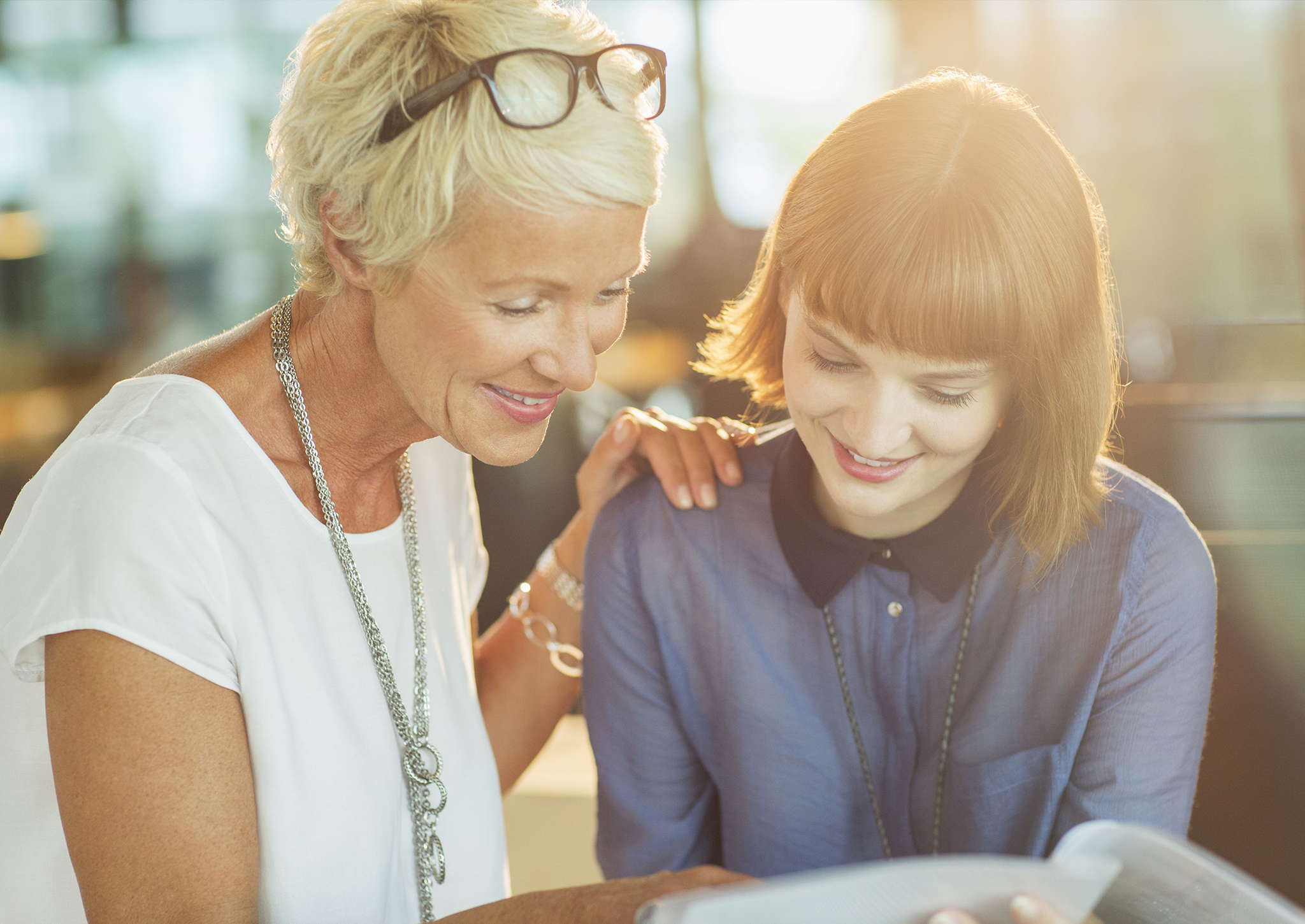 "Fearing age-based discrimination, older women find themselves silently suffering symptoms such as hot flushes, worried about being stereotyped as 'getting old'"