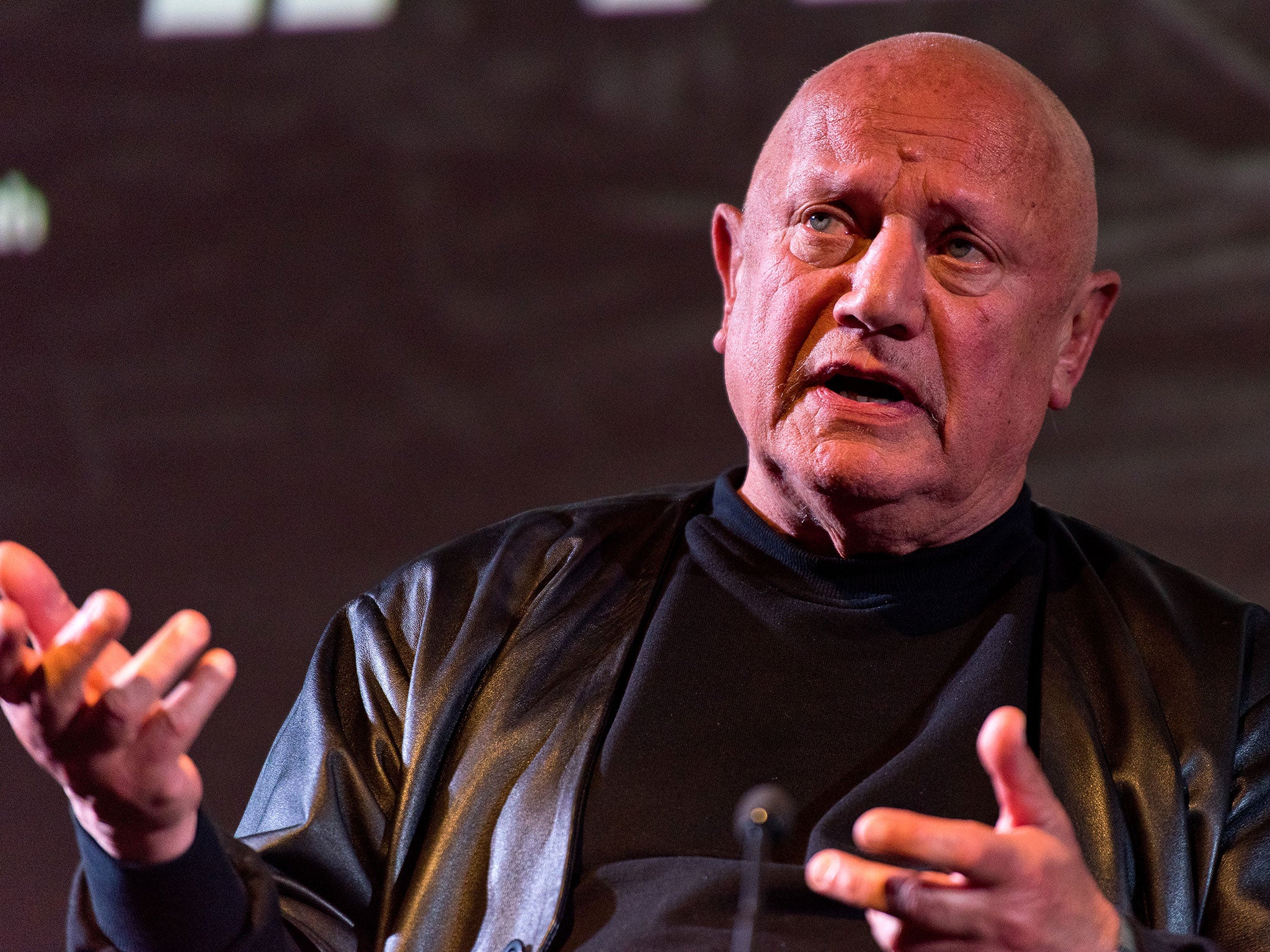 Steven Berkoff has stirred controversy with his views before