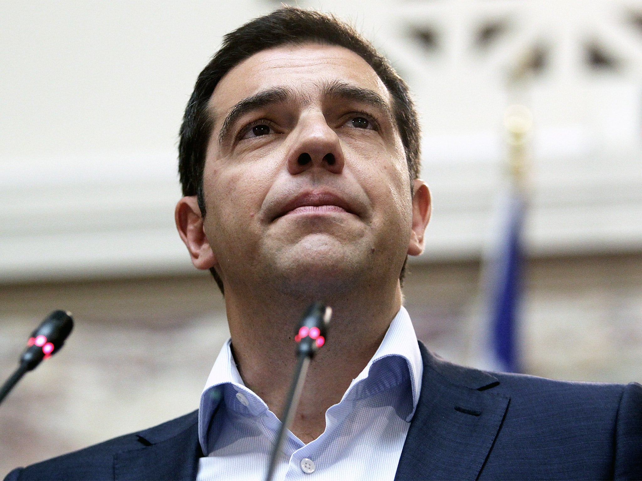 Alexis Tsipras, the Greek Prime Minister, said bailout conditions had ‘asphyxiated’ his country