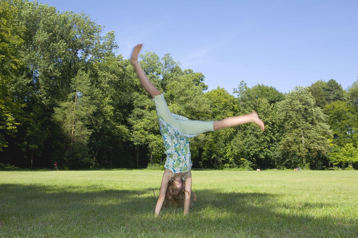 Children banned from doing handstands and cartwheels during school ...