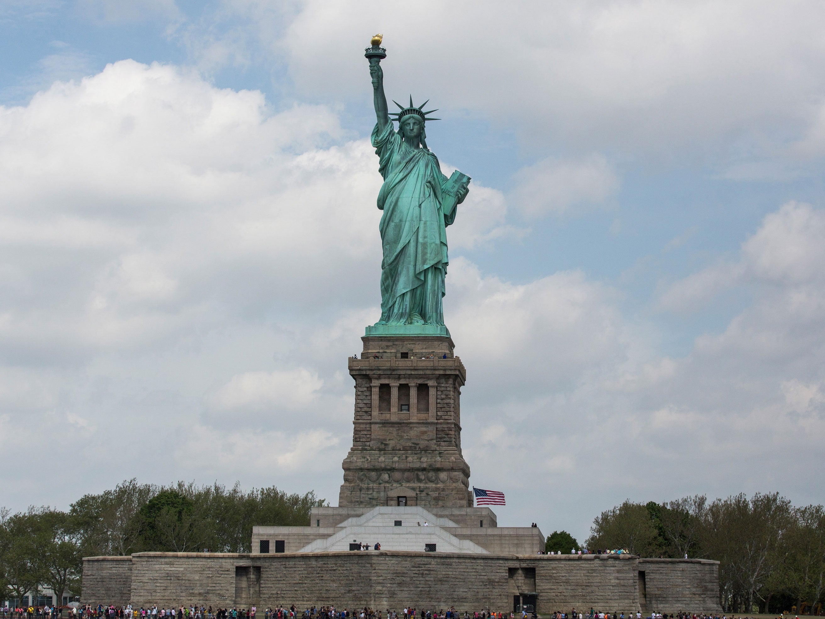 The Statue of Liberty is one of New York's most iconic monuments