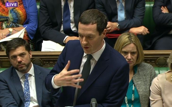 George Osborne makes his debut at Prime Minister's Questions