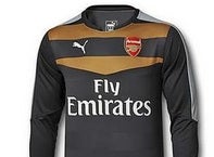 Arsenal's new home goalkeeper shirt