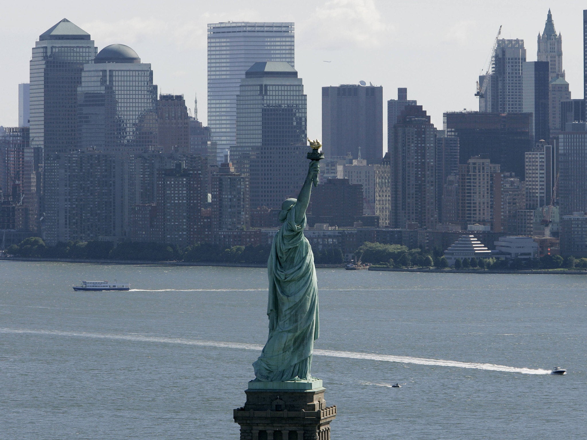 The Statue of Liberty arrived in New York 130 years ago today