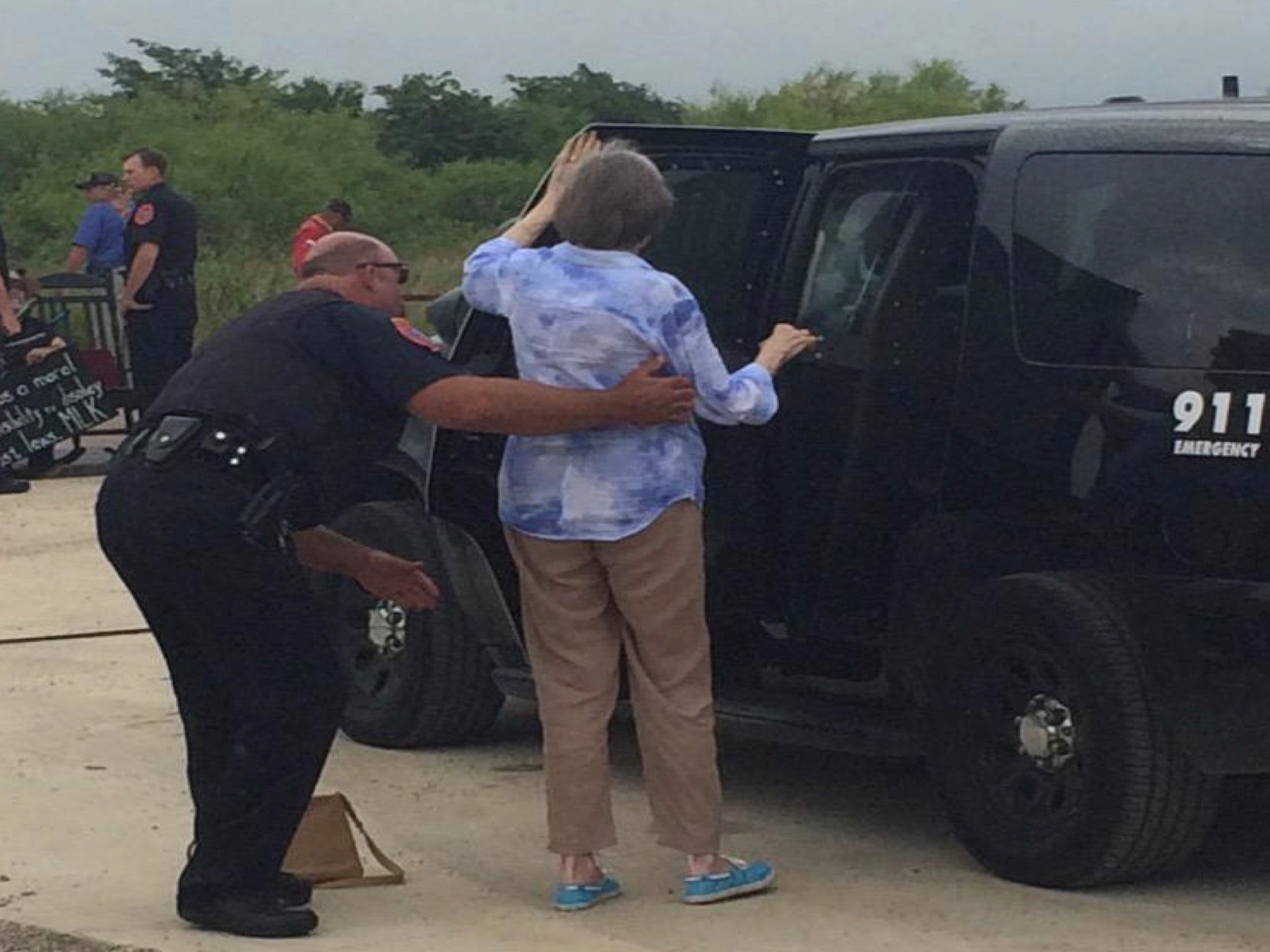 Violet Palmer said local police treated her with respect