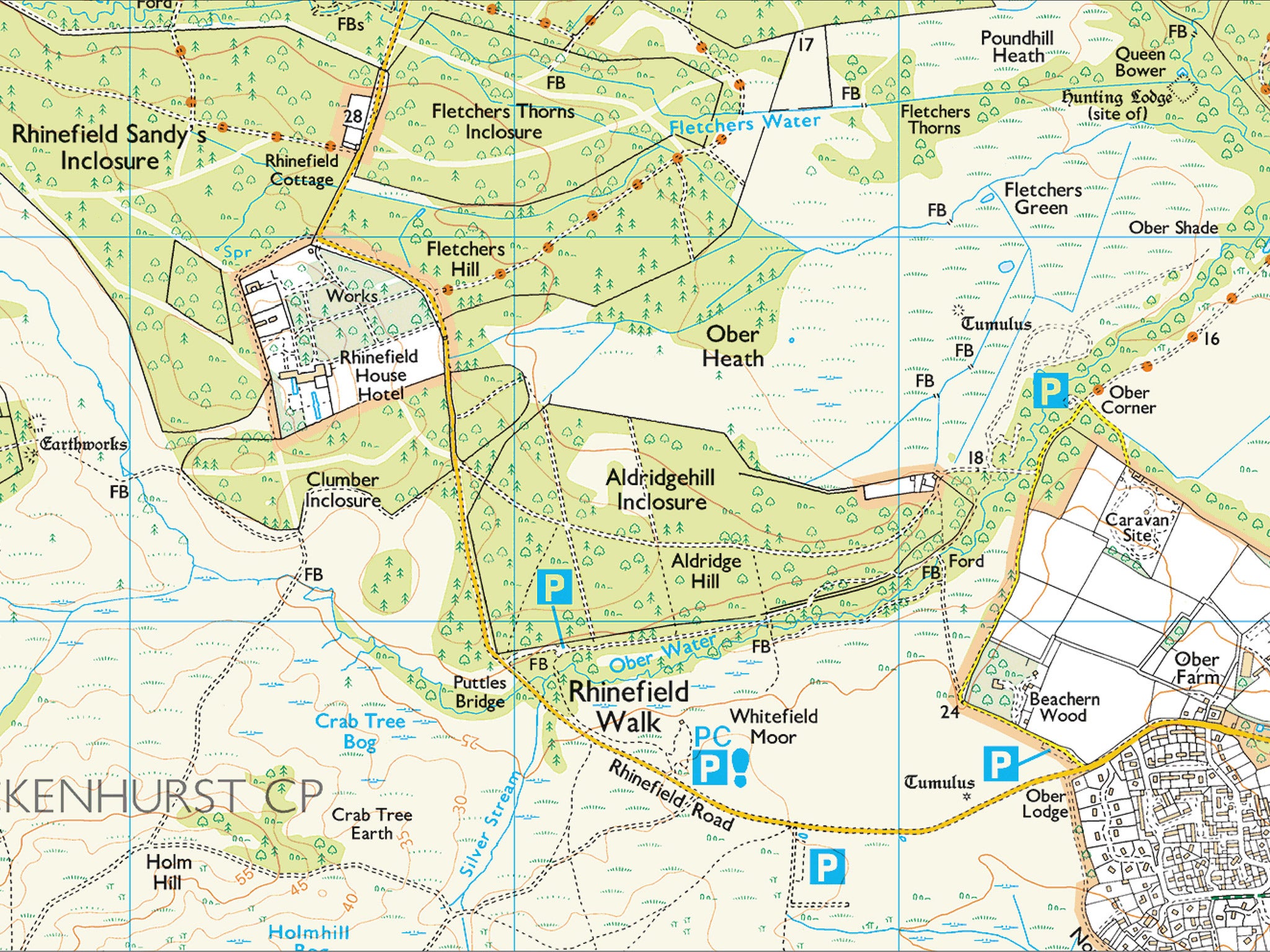 Printable Ordnance Survey Map Symbols