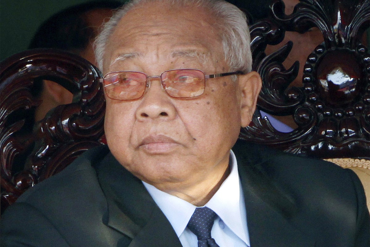 Chea Sim: Politician who left the Khmer Rouge and became a key figure ...