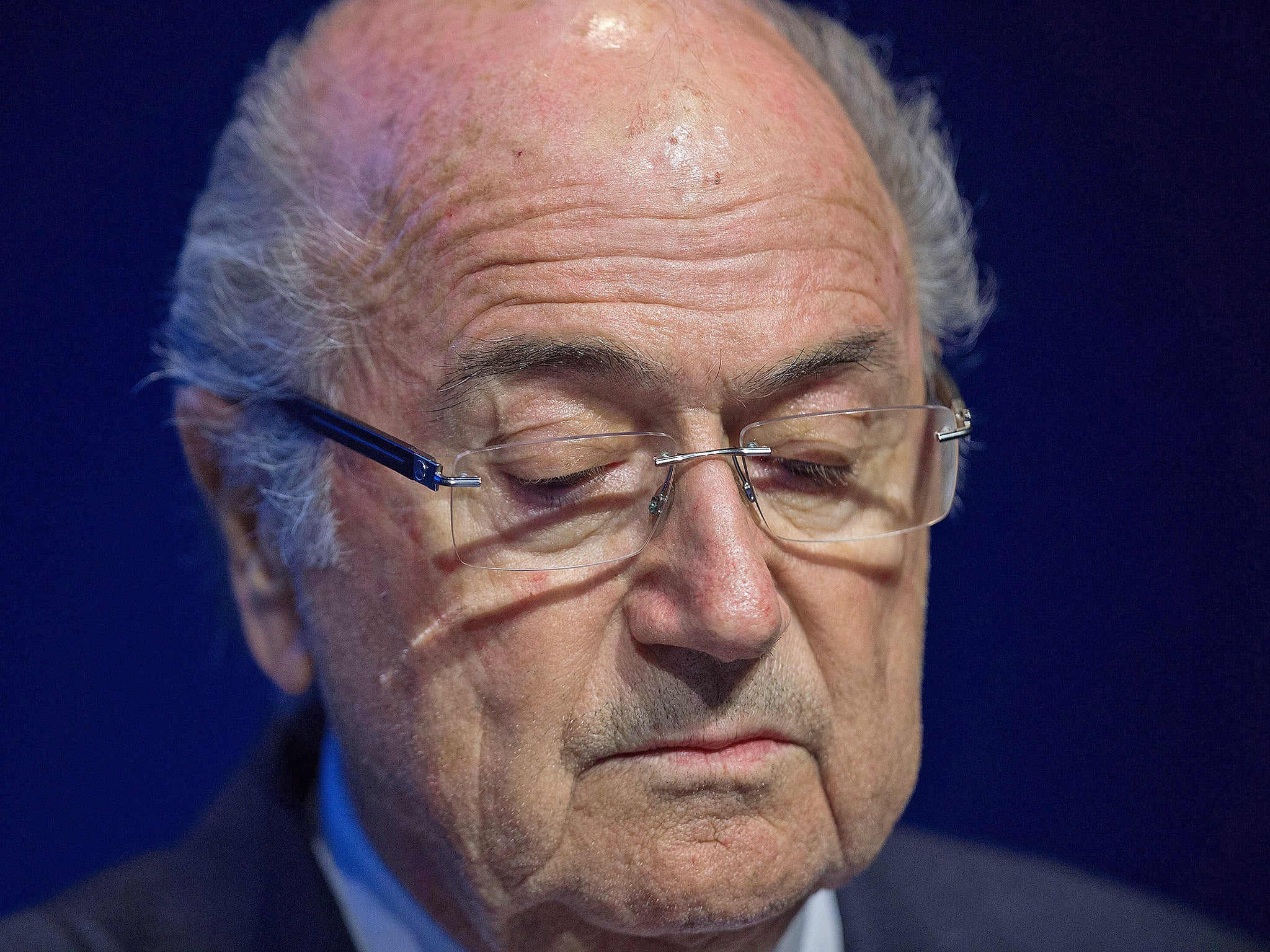 Sepp Blatter announced his resignation only four days after winning Fifa's presidential election (Getty)