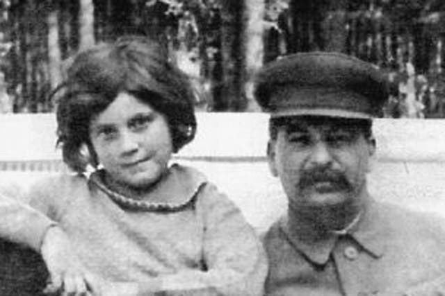Father Joe: Svetlana with Stalin, who signed his letters to her as 'little Papa'