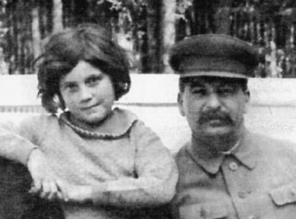 Father Joe: Svetlana with Stalin, who signed his letters to her as 'little Papa'