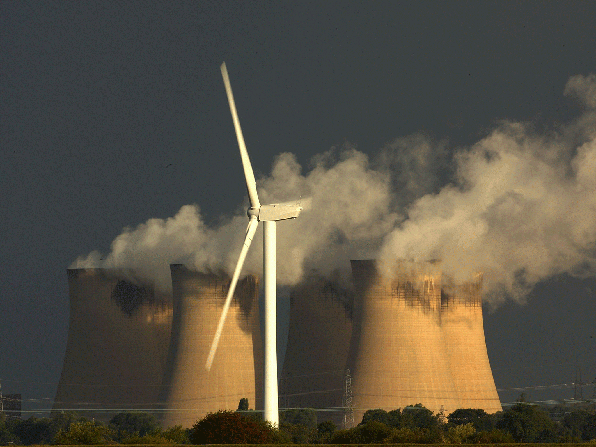 Wind, solar and other forms of low-carbon power were responsible for 29.8 per cent of the total amount of electricity generated in Britain in the first three months of 2017