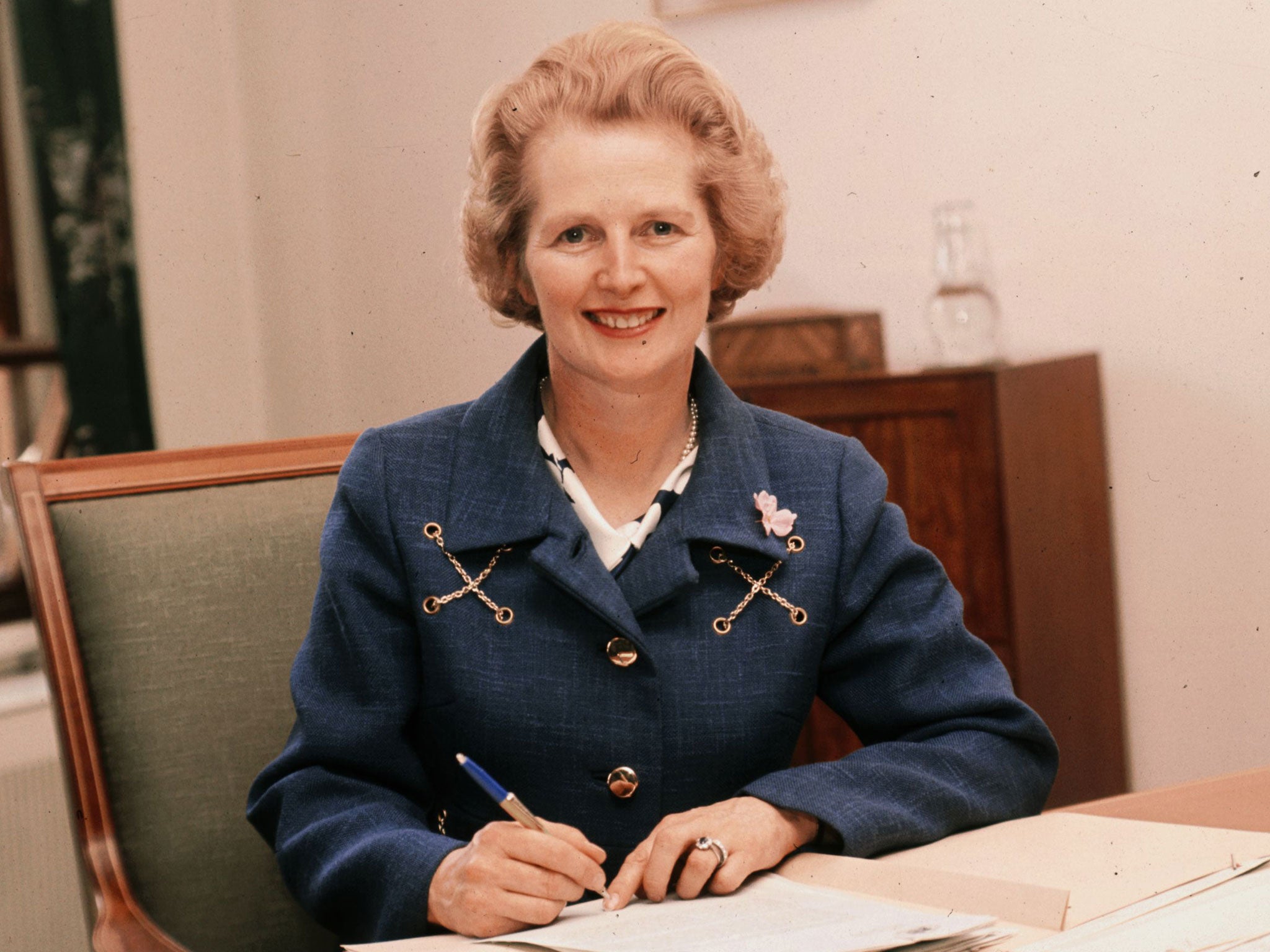 Margaret Thatcher was famous for her suits, dresses, handbags and jewellery