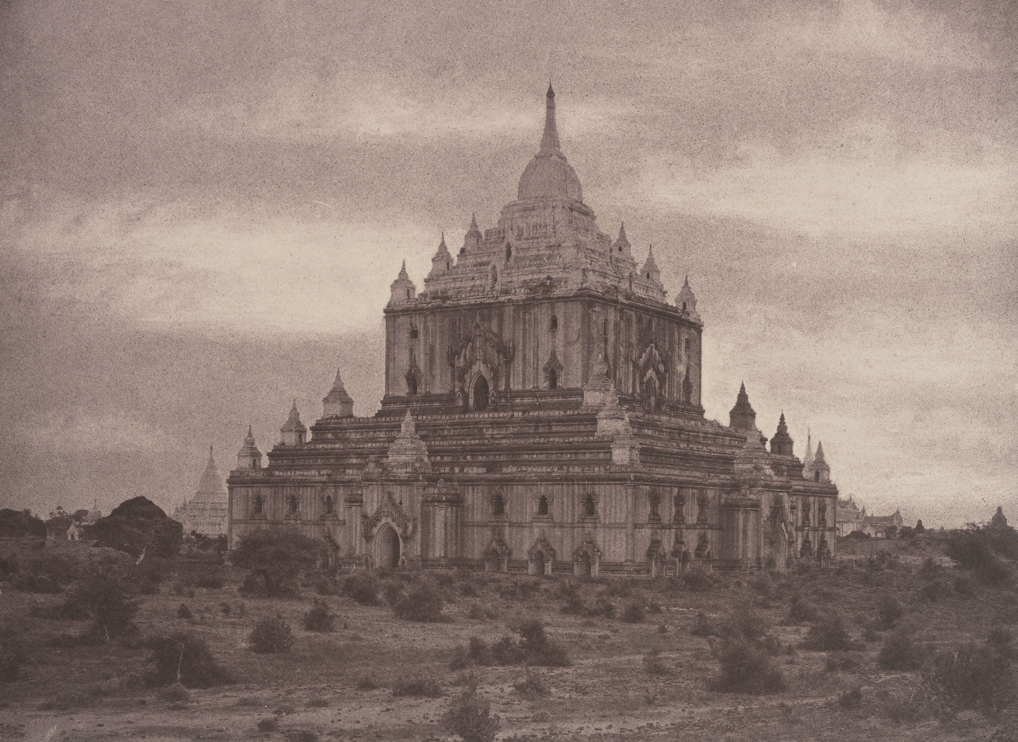 'Pugahm Myo: Thapinyu Pagoda', August 1855